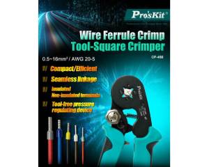 cp-468 wire crimp tool proskit